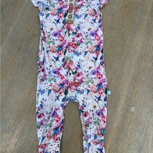 Posh Peanut Floral One Piece - Pink, Purple, Blue
